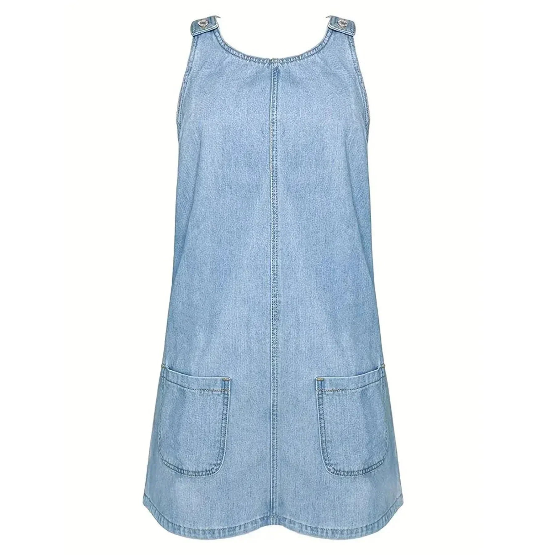 Saylor | Relaxed Denim-Look Dress